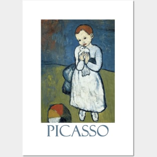 Child with a Dove by Pablo Picasso Posters and Art